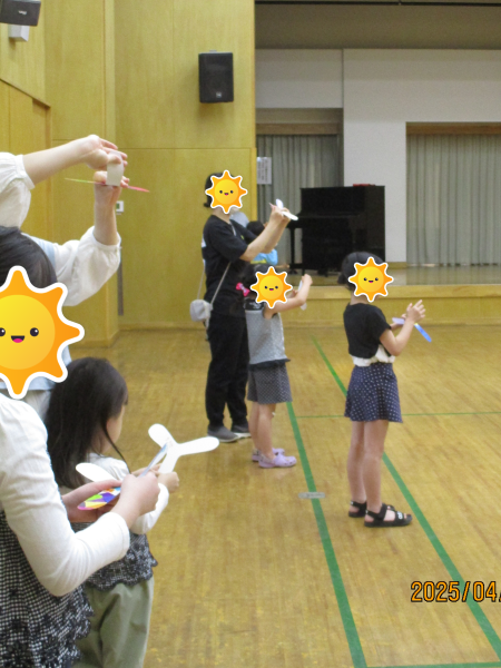 2025.4.12　ぶんちゃんひろば　羽の調整