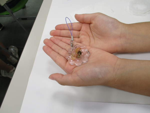 2025.8.9ぶんちゃんひろばレジンストラップ